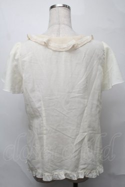 画像2: axes femme / レースフリルブラウス   S-25-08-27-018-AX-BL-AS-ZS