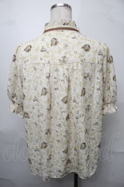 画像2: axes femme POETIQUE / ディズニーバンビ/ブラウス  ベージュ S-25-08-27-026-AX-BL-HR-ZS