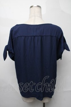 画像2: axes femme / トップス  紺 S-25-08-27-036-AX-TO-AS-ZS