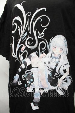 画像3: NieR Clothing / プリントTシャツ  黒 S-25-08-28-004-PU-TO-HR-ZS