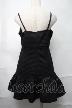 画像2: NieR Clothing / キャミワンピース  黒 S-25-08-28-048-PU-OP-HR-ZS