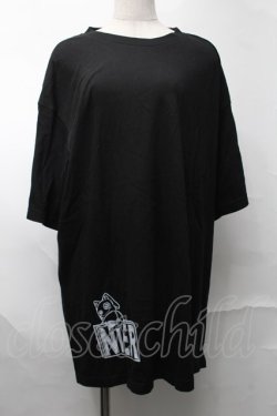 画像1: NieR Clothing / プリントTシャツ  黒 S-25-08-28-006-PU-TS-HR-ZS