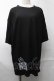 画像1: NieR Clothing / プリントTシャツ  黒 S-25-08-28-006-PU-TS-HR-ZS (1)