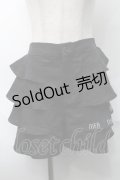 NieR Clothing / ティアードスカート  黒 S-25-08-28-053-PU-SK-HR-ZS