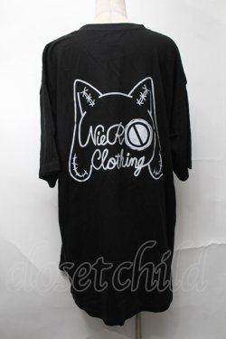 画像2: NieR Clothing / プリントTシャツ  黒 S-25-08-28-006-PU-TS-HR-ZS