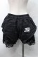 画像2: NieR Clothing / レース切替パンツ  黒 S-25-08-28-055-PU-PA-HR-ZS (2)