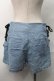 画像2: NieR Clothing / サイドレースアップデニムパンツ  ブルー S-25-08-28-059-PU-PA-HR-ZS (2)