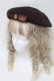 画像1: m petit by misako / NINA'Sコラボベレー  ブラウン S-25-08-28-1004-LO-AC-HR-ZS (1)