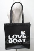 サンリオ / LOVEBOATトートバッグ  黒 S-25-08-28-1029-EL-TS-HR-ZS