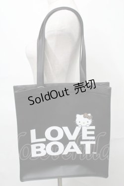 画像1: サンリオ / LOVEBOATトートバッグ  黒 S-25-08-28-1029-EL-TS-HR-ZS
