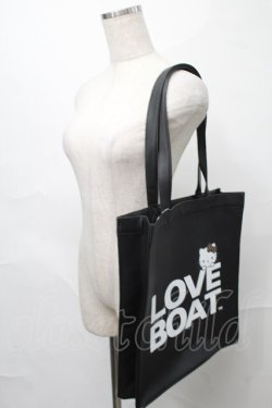 画像3: サンリオ / LOVEBOATトートバッグ  黒 S-25-08-28-1029-EL-TS-HR-ZS