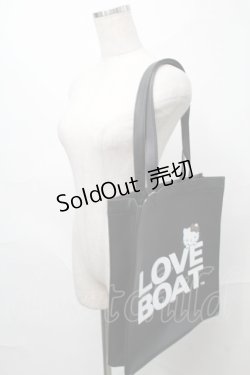 画像3: サンリオ / LOVEBOATトートバッグ  黒 S-25-08-28-1029-EL-TS-HR-ZS