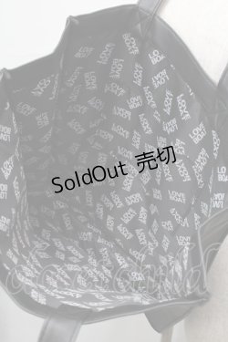 画像4: サンリオ / LOVEBOATトートバッグ  黒 S-25-08-28-1029-EL-TS-HR-ZS