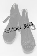 axes femme / レースアップブーサン L 黒 S-25-08-28-1008-AX-SH-AS-ZS