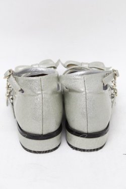 画像3: Angelic Pretty / Tea Party Shoes  シルバー S-25-08-28-1014-AP-SH-HR-ZS