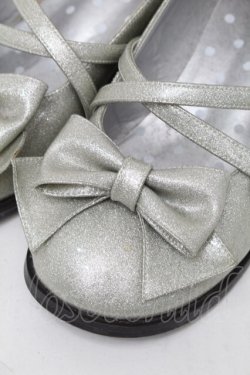 画像4: Angelic Pretty / Tea Party Shoes  シルバー S-25-08-28-1014-AP-SH-HR-ZS