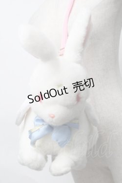 画像1: Angelic Pretty / Holy Bunnyバッグ  白 S-25-08-28-1020-AP-BG-AS-ZS