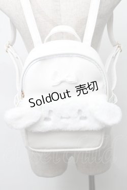 画像1: サンリオ / シナモロールミニリュック  白 S-25-08-28-1021-EL-BG-AS-ZS