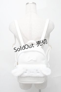 画像2: サンリオ / シナモロールミニリュック  白 S-25-08-28-1021-EL-BG-AS-ZS