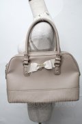 Maison de FLEUR / benjamineボストンバッグ  ベージュ S-25-08-28-1024-LO-BG-AS-ZS