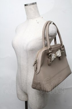 画像3: Maison de FLEUR / benjamineボストンバッグ  ベージュ S-25-08-28-1024-LO-BG-AS-ZS