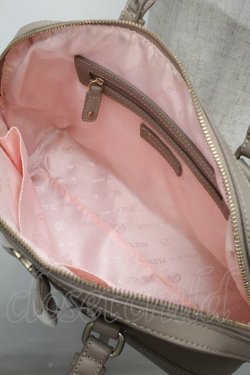 画像4: Maison de FLEUR / benjamineボストンバッグ  ベージュ S-25-08-28-1024-LO-BG-AS-ZS