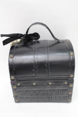 画像2: ALICE and the PIRATES / 宝箱Bag  黒 S-25-08-28-1027-PA-BG-HR-ZS