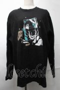 NieR Clothing / プリントTシャツ  黒 S-25-08-28-011-PU-TS-HR-ZS