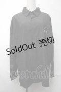 NieR Clothing / シエル刺 シャツ  黒 S-25-08-28-013-PU-TO-HR-ZI