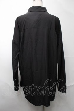 画像2: NieR Clothing / シエル刺 シャツ  黒 S-25-08-28-013-PU-TO-HR-ZS