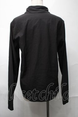 画像2: NieR Clothing / 無地シャツ  黒 S-25-08-28-014-PU-BL-HR-ZS