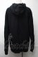 画像2: NieR Clothing / プリントフードプルパーカー  黒 S-25-08-28-015-PU-TO-HR-ZS (2)