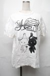 画像1: NieR CLOTHING / プリントTシャツ  白 S-25-08-28-002-PU-TO-HR-ZT179 (1)