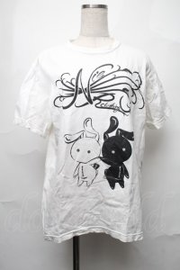 NieR Clothing / プリントTシャツ  白 S-25-08-28-002-PU-TO-HR-ZI