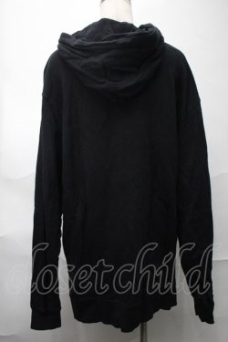 画像2: NieR Clothing / プリントフードプルパーカー  黒 S-25-08-28-018-PU-TO-HR-ZS