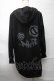 画像2: NieR Clothing / プリントロングプルオーバー  黒 S-25-08-28-020-PU-TO-HR-ZS (2)