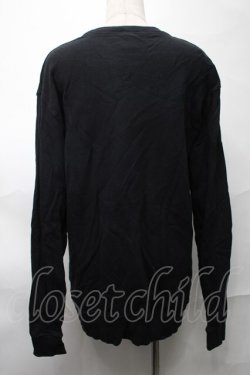 画像2: NieR Clothing / プリントスウェットトップス  黒 S-25-08-28-025-PU-TO-HR-ZS