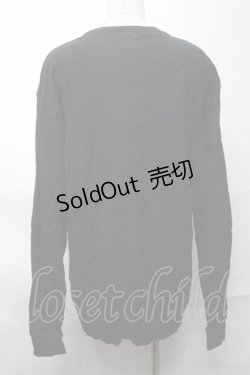 画像2: NieR Clothing / プリントスウェットトップス  黒 S-25-08-28-025-PU-TO-HR-ZY