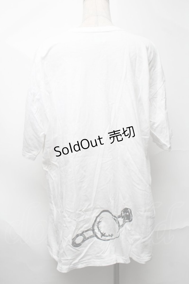 画像2: NieR CLOTHING / プリントTシャツ  白 S-25-08-28-003-PU-TO-HR-ZT058 (2)