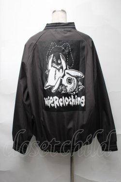 画像2: NieR Clothing / プリントナイロンスタジャン  グレー S-25-08-28-033-PU-JA-HR-ZS