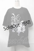 NieR Clothing / プリントTシャツ  黒 S-25-08-28-004-PU-TO-HR-ZS