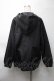 画像2: NieR Clothing / ナイロンZIPパーカー  黒 S-25-08-28-034-PU-TO-HR-ZS (2)
