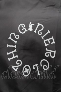 画像3: NieR Clothing / ナイロンZIPパーカー  黒 S-25-08-28-034-PU-TO-HR-ZS