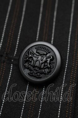 画像4: GOTH / レジメンジャケット  黒 S-25-08-28-036-GO-SH-HR-ZS