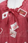 画像3: PINK HOUSE / PINK HOUSE×HELLO KITTY ネームワッペン使いワンピース  赤 S-25-08-29-050-LO-OP-HR-ZS (3)