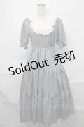 m petit by misako / TT*AMデシンヨークワンピース S グレー S-25-08-29-051-LO-OP-AS-ZS