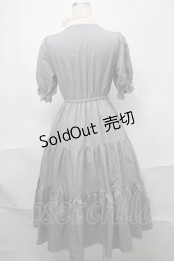 画像2: m petit by misako / TT*AMデシンヨークワンピース S グレー S-25-08-29-051-LO-OP-AS-ZS