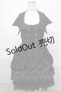 ATELIER PIERROT / Batwing Waltz ドレス  黒 S-25-08-29-059-EL-OP-HR-ZS