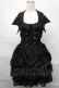 画像1: ATELIER PIERROT / Batwing Waltz ドレス  黒 S-25-08-29-059-EL-OP-HR-ZS (1)