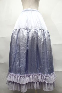 画像2: Chalmiere / ロングフリルペチスカート  ラベンダー S-25-08-29-064-AX-SK-HR-ZS